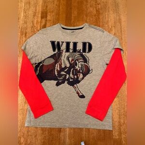 Crazy 8 Wild grey long sleeved shirt